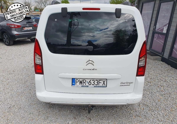 Citroen Berlingo cena 43900 przebieg: 88000, rok produkcji 2017 z Dobra małe 562